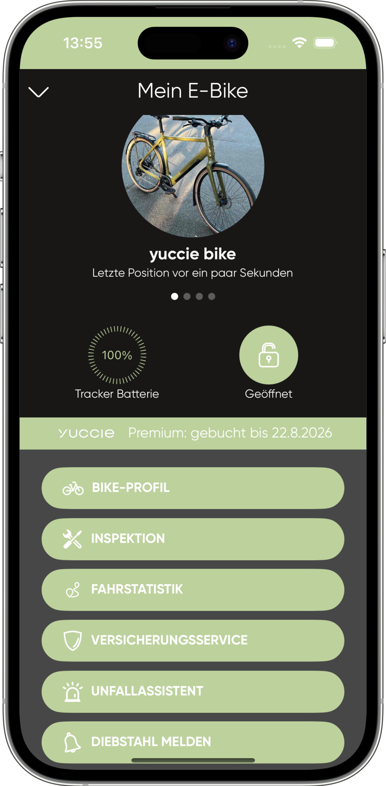 Mein Bike - App Details